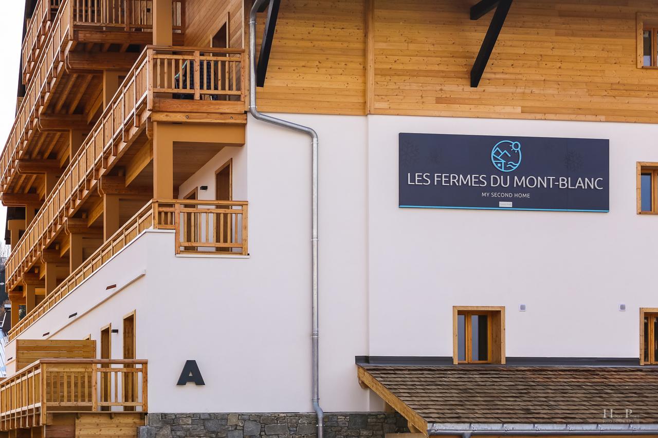 孔布卢Terresens - Les Fermes Du Mont-Blanc公寓式酒店 外观 照片