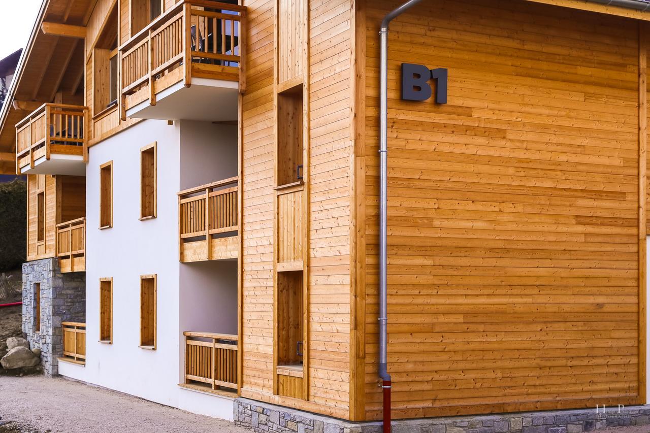 孔布卢Terresens - Les Fermes Du Mont-Blanc公寓式酒店 外观 照片